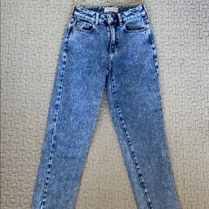 PacSun Acid Wash Mom Jeans